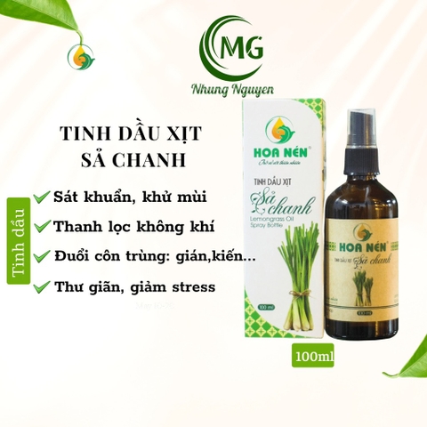 TD xịt sả chanh