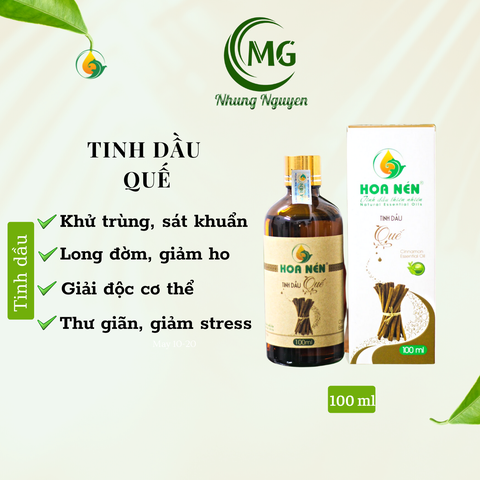 Tinh dầu Quế - Hoa Nén