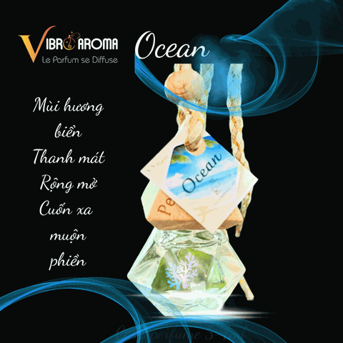 OCEAN  Nước hoa xe hơi - hương biển - 5-7ML