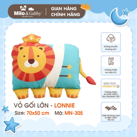 Vỏ gối lớn MILO & GABBY - Size 70x50 cm