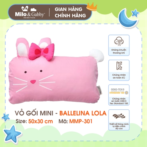 Vỏ gối mini Milo & Gabby - Size: 50x30 cm