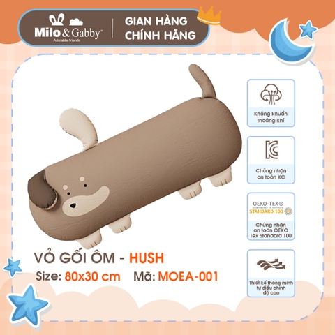 Vỏ gối ôm Milo & Gabby - Size: 80x30 cm
