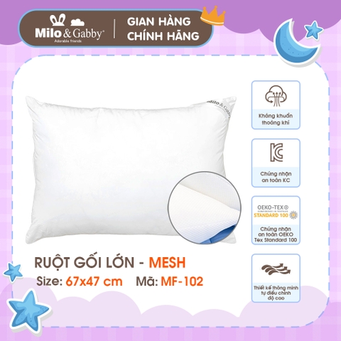 Ruột gối lớn Milo & Gabby - Chất liệu: Mesh/MicroFiber