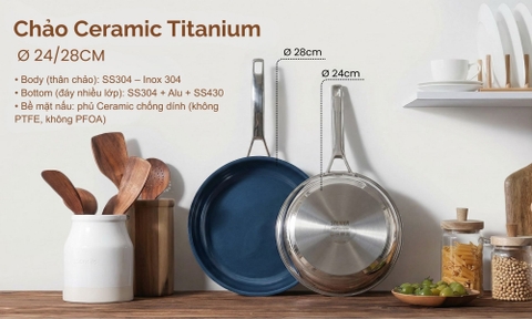 Chảo chống dính Steiger Steelcore