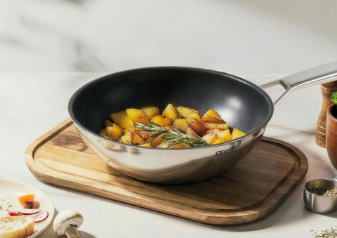 Chảo chống dính Steiger Titanpro 28cm sâu lòng