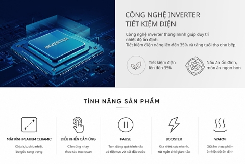 Bếp từ 2 vùng Steiger IDK268DE