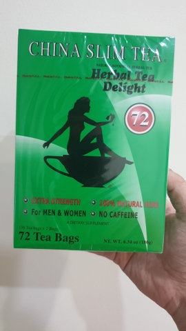 Trà China Slim Tea giảm cân An Toàn - 72 gói