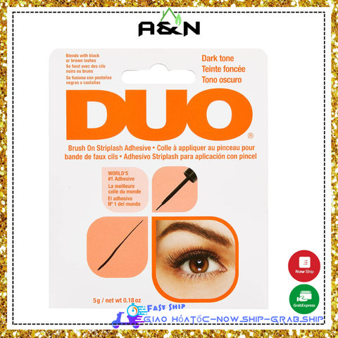 Keo dán mi DUO màu đen Brush On Strip - Hàng Mỹ