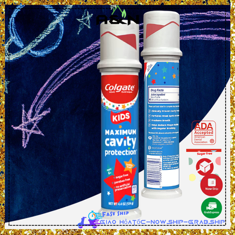 Kem đánh răng Colgate Maximum Cavity Protection có chứa Fluoride