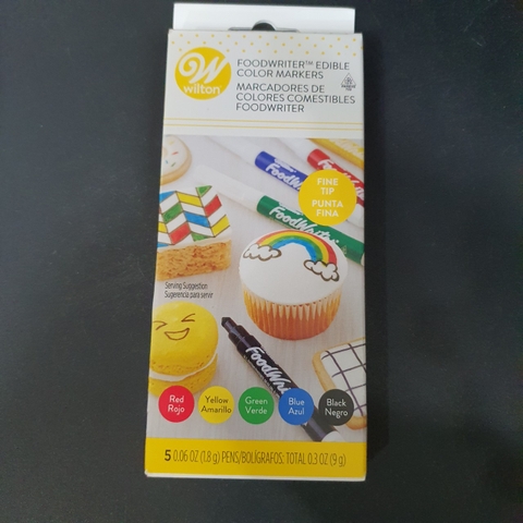 Wilton viết vẽ màu thực phẩm 5 màu cơ bản