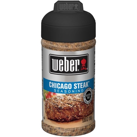 Weber Chicago Steak gia vị ăn kiêng 0 calo - 171gram
