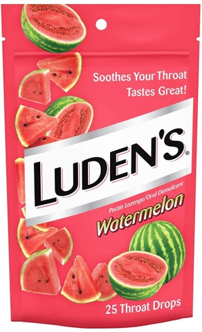 Kẹo ngậm Luden's hương Dưa hấu - 25viên