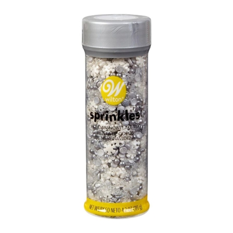 Hạt trang trí Wilton sprinkles Snowflake mix
