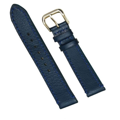 Dây da đồng hồ 22mm SL103-02 Đen