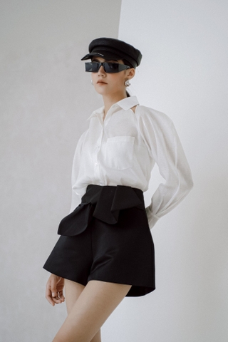 Áo sơ mi khoét vai