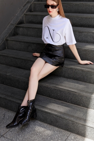 N Letter Tee - Áo thun chữ N