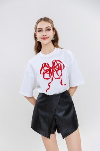 Bold Skirt - Quần giả váy da