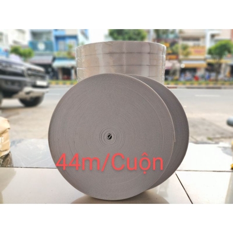[CUỘN 44 MÉT] DÂY THUN DỆT KIM BẢN 2.5CM