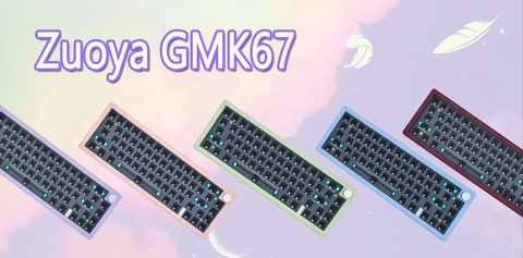 Đánh giá chi tiết Bàn phím cơ Zuoya GMK67: Thiết kế đẹp mắt, hiệu suất cao và tính năng đa dạng