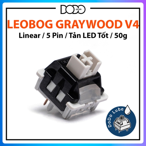 Switch Leobog GrayWood V4