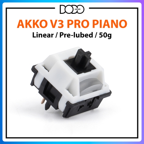 Switch Akko V3 Pro Cream Yellow - Cream Blue - Piano - Silent Fairy - Silent Penguin