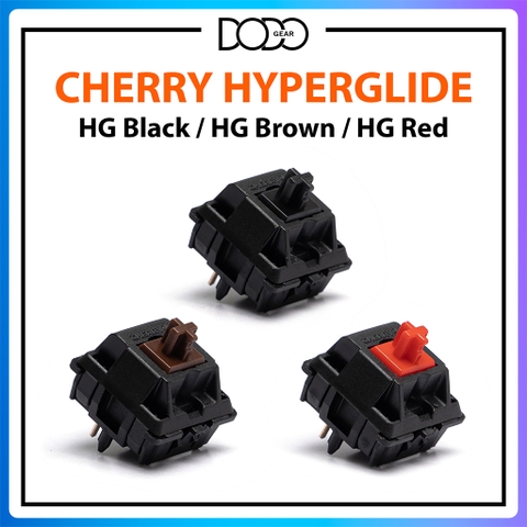 Switch Cherry HyperGlide Black - Brown - Red