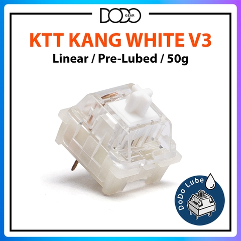 KTT Kang White V3 - Linear Switch