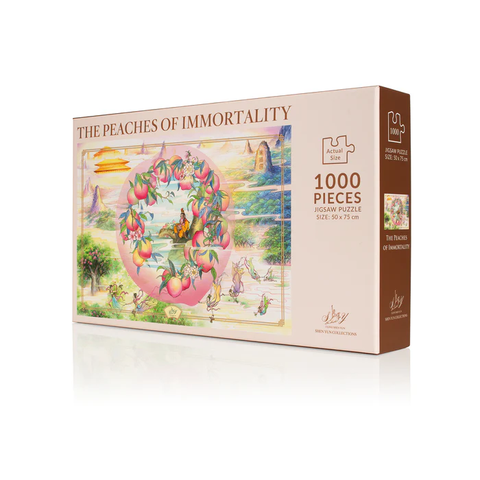 Bộ xếp hình Trái Đào Trường Thọ 1000