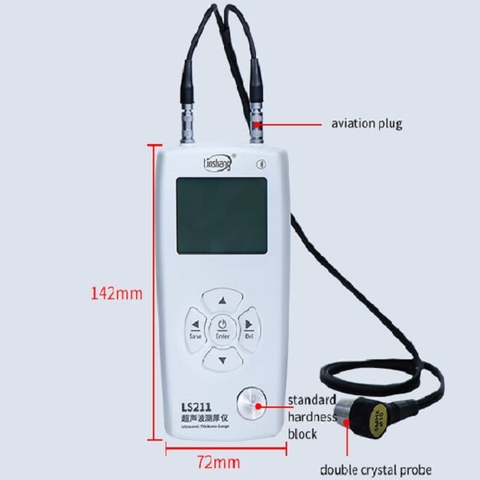 Máy đo độ dày kim loại bằng phương pháp siêu âm, Model: IUS-LS211