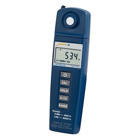 Máy đo cường độ ánh sáng PCE 170 A (0-40,000 Lux)