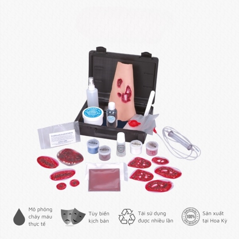 Bộ mô phỏng chấn thương Nasco Basic Casualty Simulation Kit 1005708