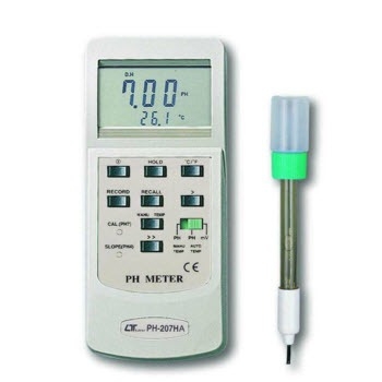 Máy đo pH và nhiệt độ Lutron PH-207HA