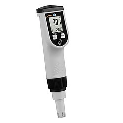 Máy đo nhiệt độ, độ mặn, TDS, độ dẫn điện, pH PCE PH 30 (-2 ... 16 pH)