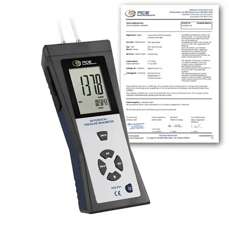 Đồng hồ đo áp suất kỹ thuật số PCE P05-ICA