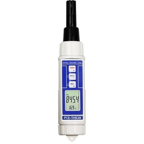 Máy đo nhiệt độ, độ ẩm PCE THB 38-ICA (0~50°C, 10~95% rh,10~1100 hPa)