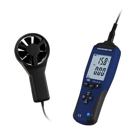 Máy đo tốc độ gió PCE VA 10 (0,3-45 m / s)