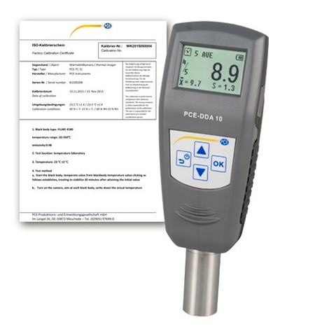 Máy đo độ cứng cao su PCE DDA 10-ICA (0~100 Shore A; chứng chỉ ISO)