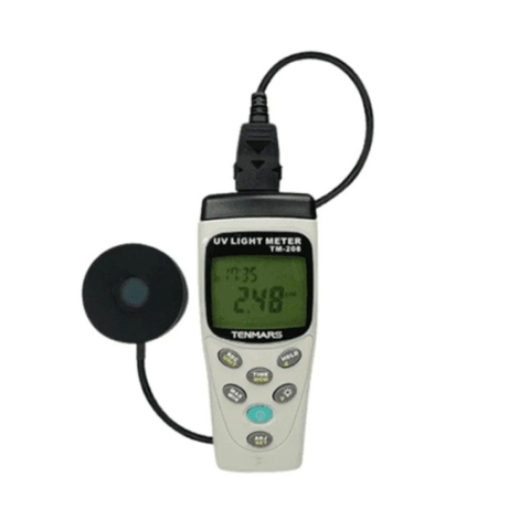 Máy đo bức xạ mặt trời tử ngoại và ánh sáng Tenmars TM-208