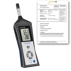 Máy đo nhiệt độ, độ ẩm PCE HVAC 3-ICA (100% rh, 100°C)