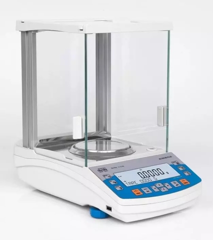 Cân phân tích 4 số lẻ Model: AS220.R2.PLUS (Chuẩn nội) Hãng SX: Radwag – Ba Lan (220g, sai số 0.0001g)