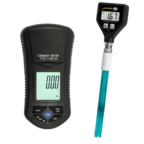 Bộ kit đo độ pH hồ bơi PCE PH 16-TUM 20-KIT (0~14 pH; 0~1000 NTU)