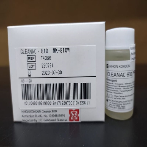 Hóa chất sử dụng cho máy phân tích huyết học Cleanac-810 Nihon Kohden