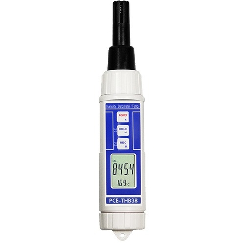 Thiết bị đo nhiệt độ, độ ẩm PCE THB 38 (10~1100 hPa, 0~+50 °C ,10~95 % r.h)