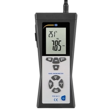 Máy đo tốc độ gió PCE VA 11 (0,4-30 m/s)