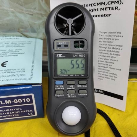 Máy đo vi khí hậu 5 trong 1 LUTRON LM-8010