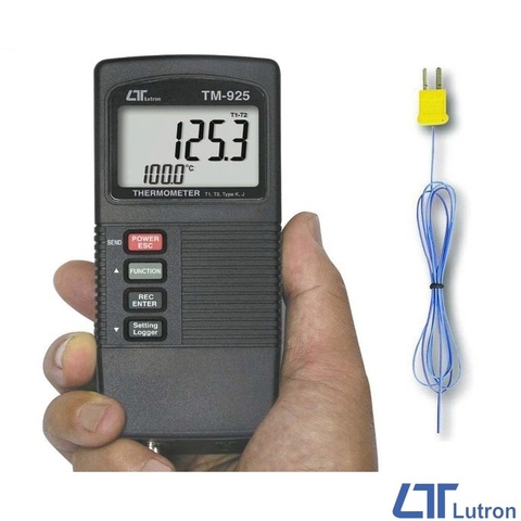 Máy đo nhiệt độ 2 kênh dạng cầm tay LUTRON TM-925