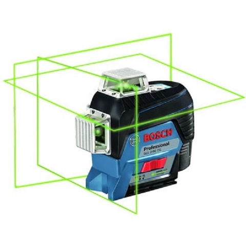 Máy Cân Mực Laser Bosch GLL 3-80 CG Tia Xanh