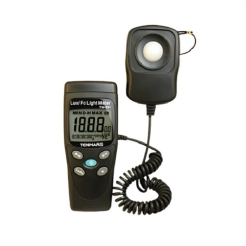 Máy đo ánh sáng Tenmars TM-201L, thiết bị đo Lux chính xác giá rẻ nhất