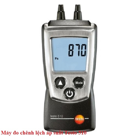 Máy đo chênh lệch áp suất Testo 510