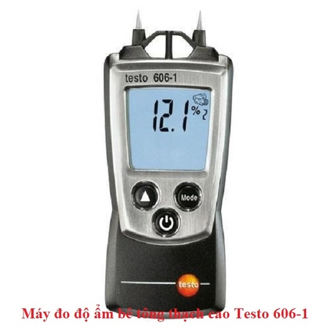 Máy đo độ ẩm bê tông thạch cao Testo 606-1